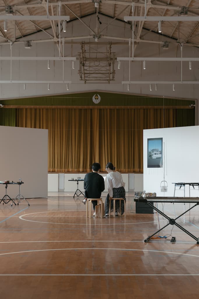 サウンド・インスタレーション Shuta Hasunuma “unpoeple 360° installation”